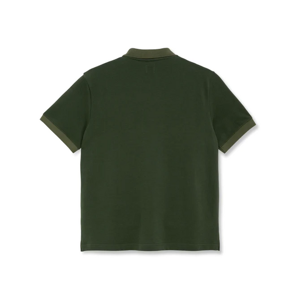 Polar Skate Co -Duo Polo Shirt - Dark Olive