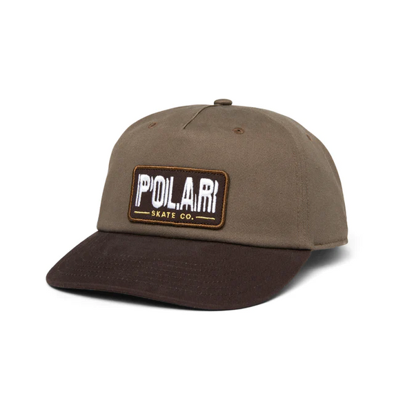 Polar Skate Co. - Earthquake Patch Hat - Brown