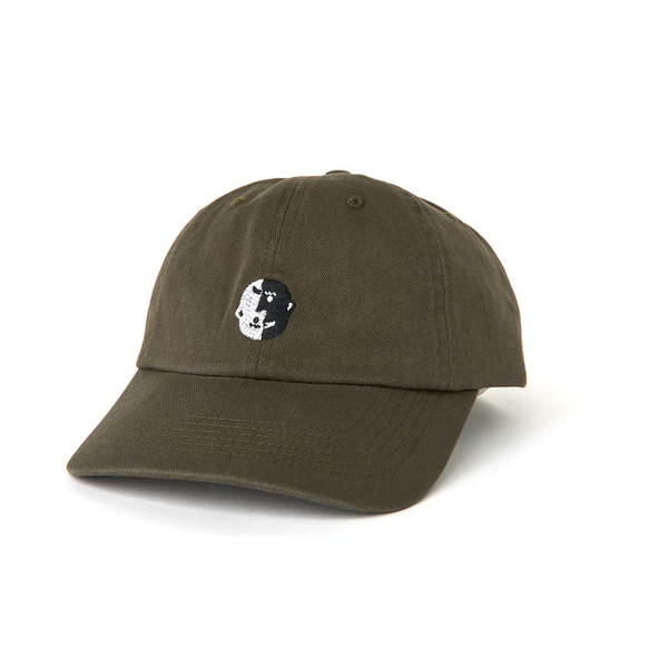 Polar Skate Co. - Yin Yang Cap / Hat - Olive