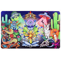 Pulsar DabPadz Dab Mat | Psychedelic Desert | 16"x10"