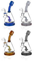 Pulsar Lab Flask Rig Water Pipe - 8" / 14mm  / Assorted Colors