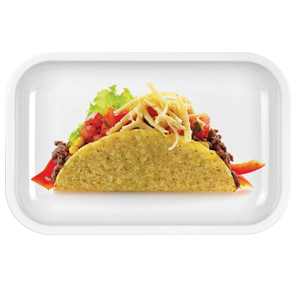 Pulsar Metal Rolling Tray | Taco | 11" x 7"