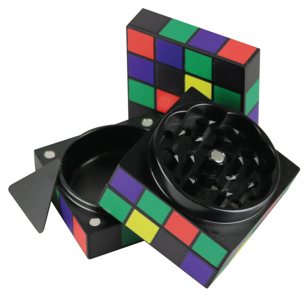 Puzzle Cube Grinder - 4pc / 2"