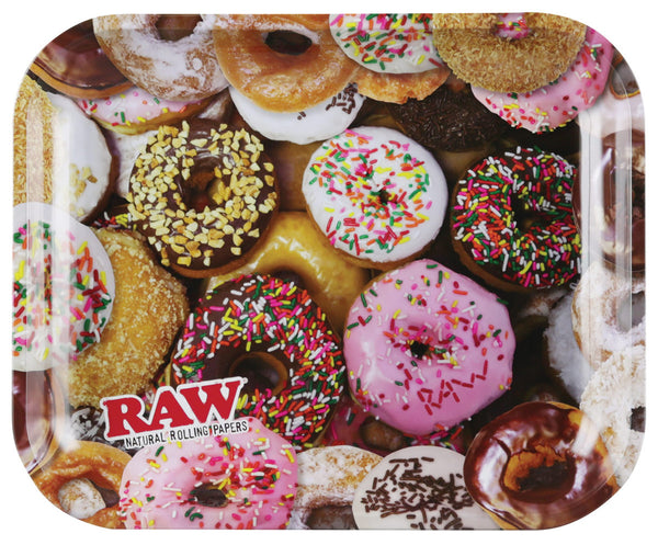 Raw Rolling Tray - Donuts | Large | 13.25"x10.75"