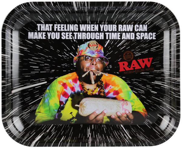 Raw Rolling Tray - Time & Space - 13.25"x10.75"