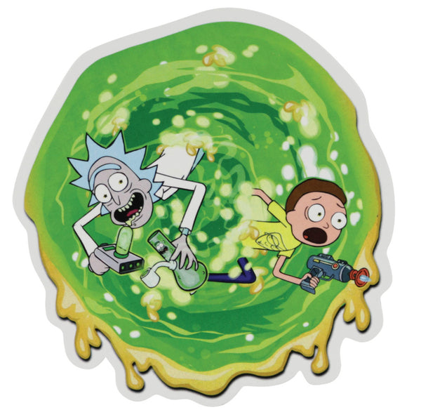 Rick And Morty Dab Portal Sticker