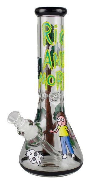 Rick and Morty Waterpipe - 12.5" / 14mm F