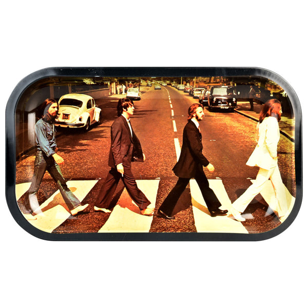 Rock Legends Fab4 Abbey Road Rolling Tray 10" x 6"