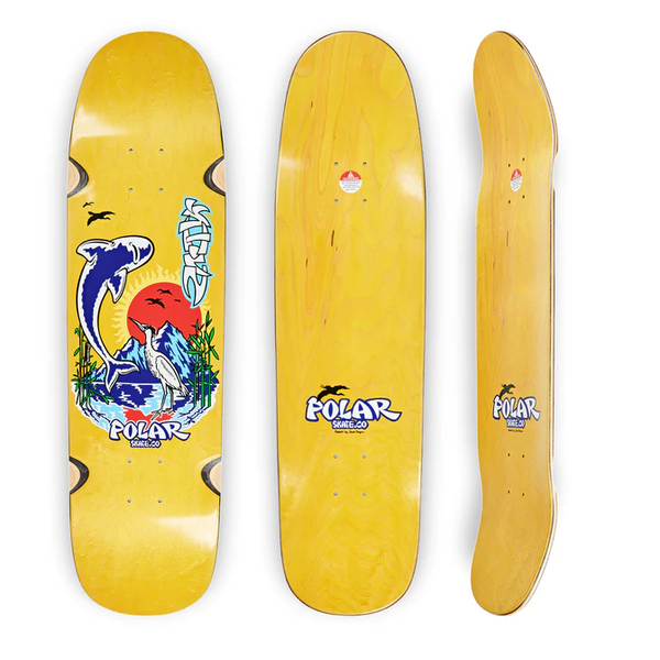 Polar Skate Co -  Shin Mt. Fuji Deck - 8.625" - P9