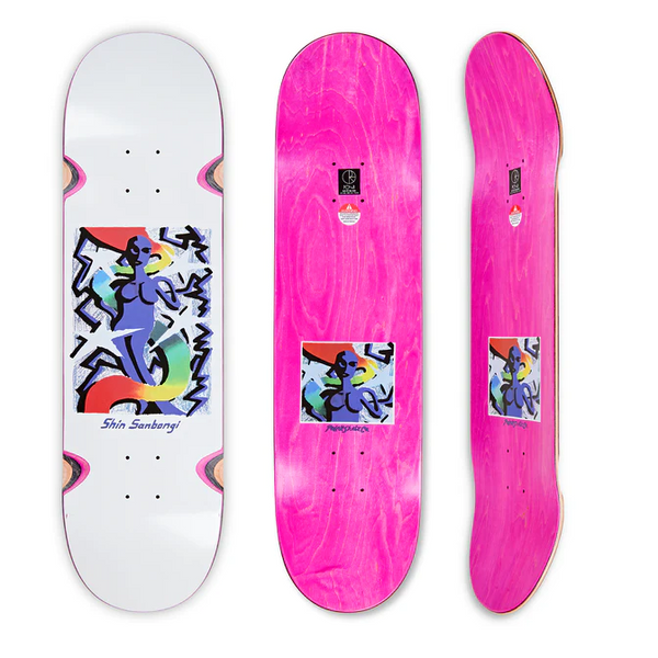 Polar Skate Co -  Shin Sanbongi Queen Deck - Wheel Wells - 9.00"