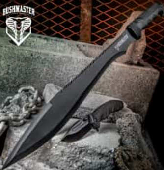 Bushmaster Cobra Strike Tactical Knife Set - 2 Piece