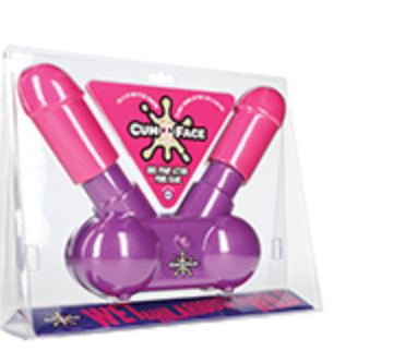 Shots Cum Face Dual Pump Action Penis Game