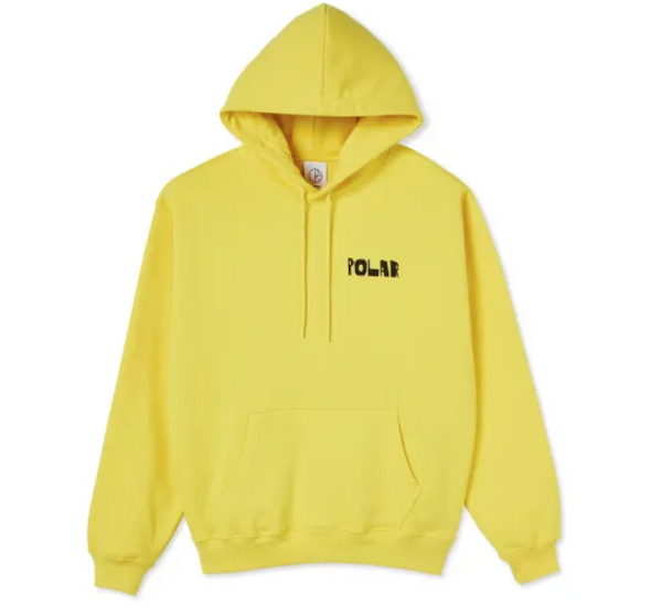 Polar Skate Co - Trippin Hoodie - Lemon