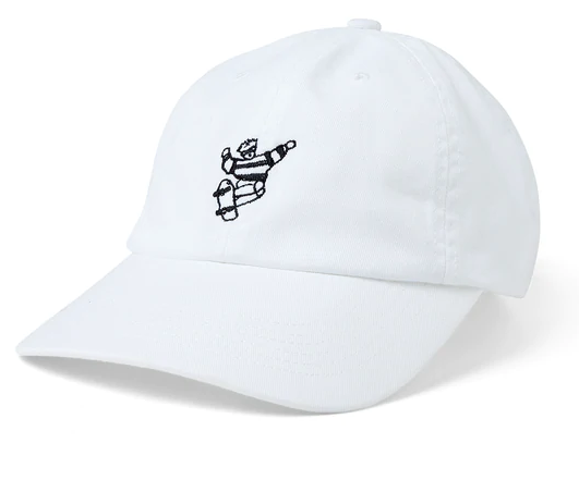 Polar Skate Co. - Skate Dude Cap - White Hat