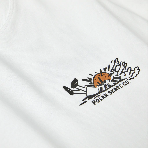 Polar Skate Co - Basketball T-shirt - White