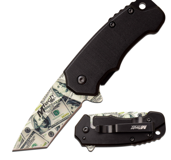 Mtech Usa Money Sign Knife 2"