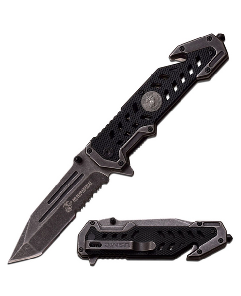 U.S. Marines MTech Spring Assisted Knife
