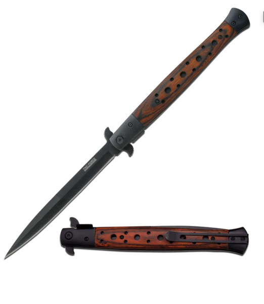 Tac-Force Wooden Long Edge Knife