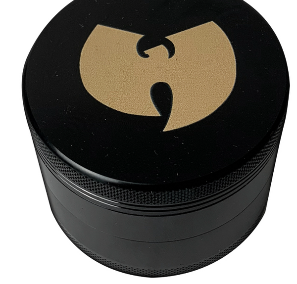 Wu-Tang 4-Piece Black Steel Grinder