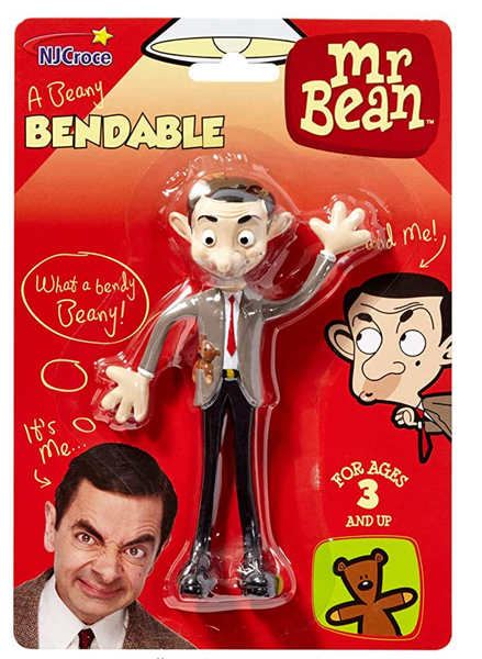Mr. Bean Bendable Figurine
