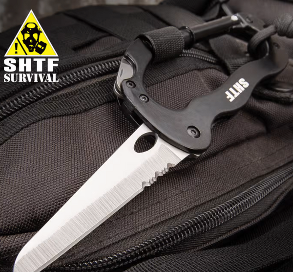 SHTF Versatool Carabiner Stainless Steel