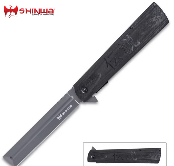 Shinwa Kuroi Assisted Opening Razor