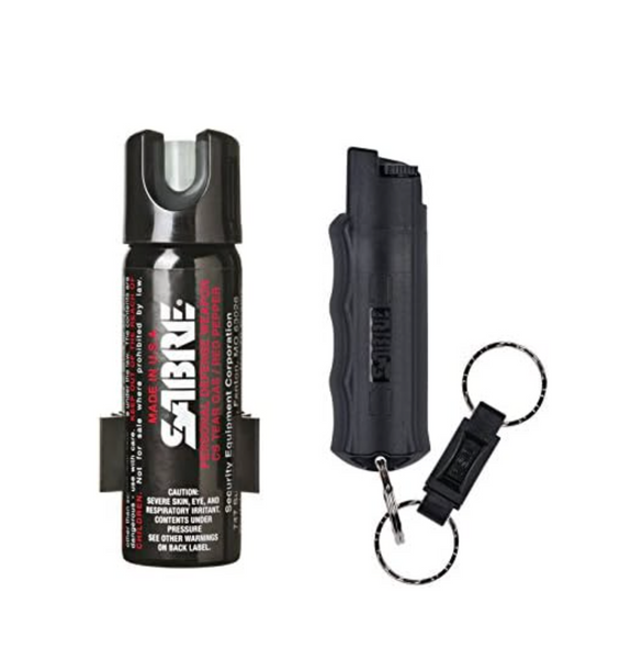 Sabre 3-In-1 Defense Spray| Pepper Spray, UV Dye, Tear Gas