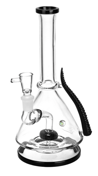 Hanging Base Horned Beaker Water Pipe | 9.5" | 14mm