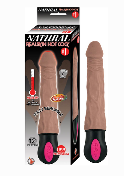 Natural Realskin Hot Cock Realistic Vibe