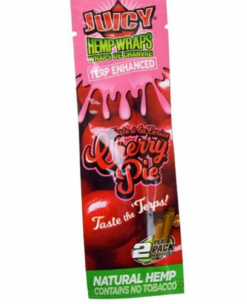 Juicy Terp Enhanced Hemp Wraps - 2pk