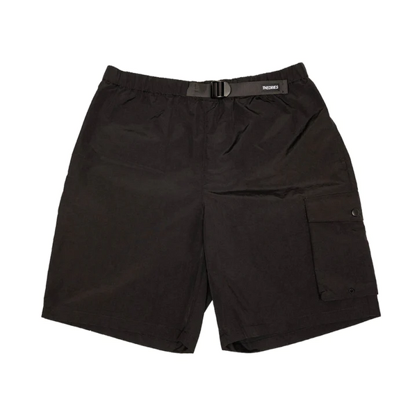 Theories - Nylon Hiking Shorts - Black