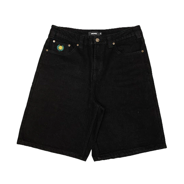 Theories - Plaza Denim Shorts - Black