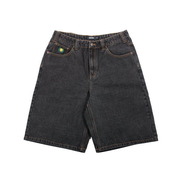 Theories - Plaza Denim Shorts - Washed Black - 32