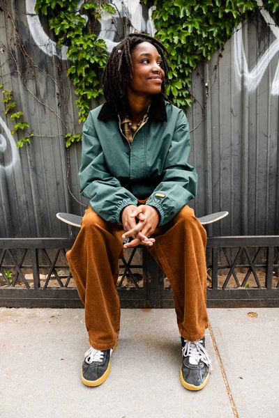 Theories - Cord Stamp Lounge Pants - Rum