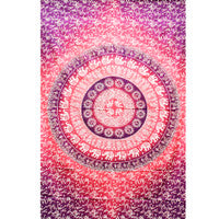 ThreadHeads Fancy Pink Mandala Tapestry | 55" x 83"