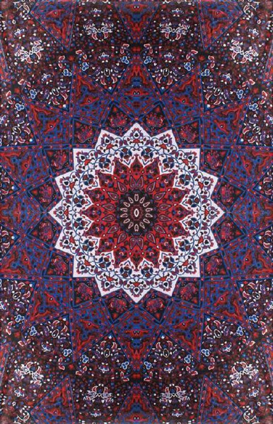 ThreadHeads Paisley Kaleidoscope Tapestry - 55"x85"
