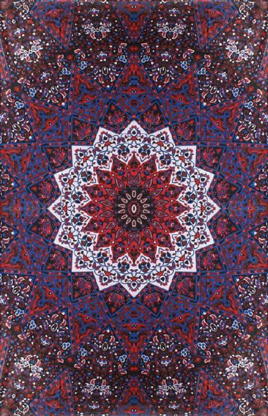 ThreadHeads Paisley Kaleidoscope Tapestry - 55"x85"