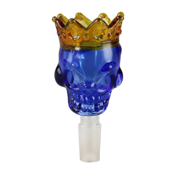 Crowned Skull Herb Slide - 14mm