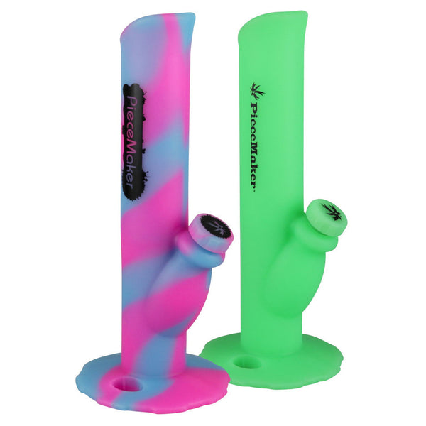 PieceMaker™ Kermit Silicone Water Pipe - 10.5"