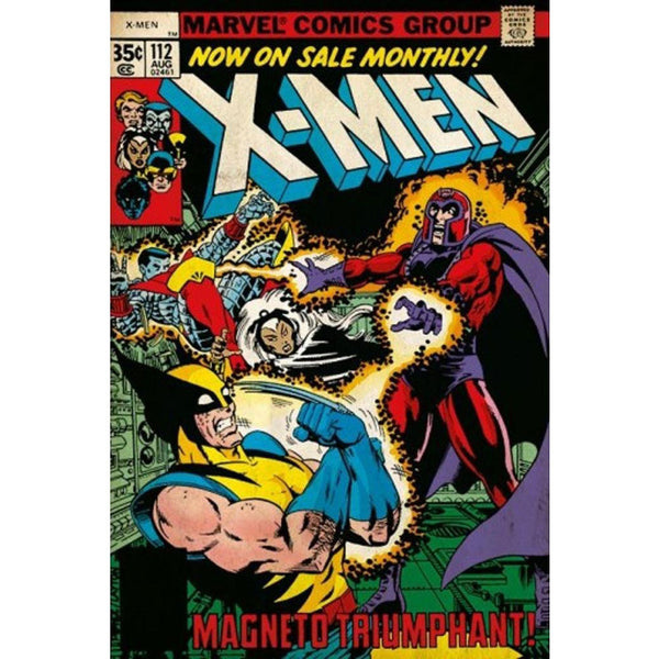 X-Men Vs. Magneto Comic Book Cover Poster