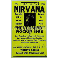Nirvana Live Concert Poster – EastWestNovelty