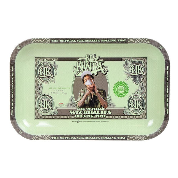 Wiz Khalifa Aluminum Rolling Tray by Raw® - 10.75"x6.75"