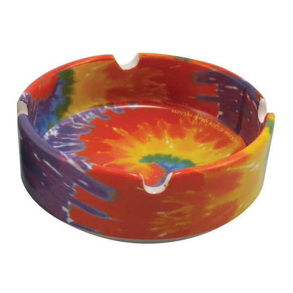 Tye Dye Ceramic Ashtray