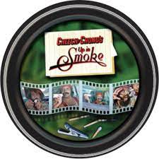 Cheech & Chong Green Round Stash Tin