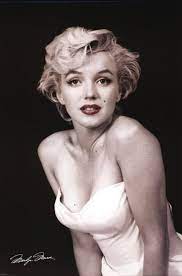 Marilyn Monroe Red Lips Poster - 24" X 36"