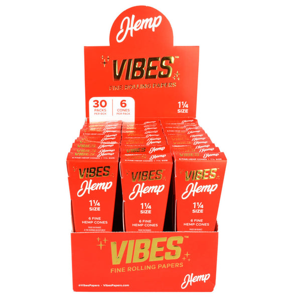 VIBES Hemp Cones- 1 1/4