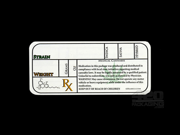 Generic Medical Rx Labels 13