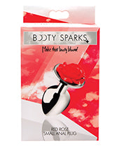 Booty Sparks Red Rose Anal Plug Small