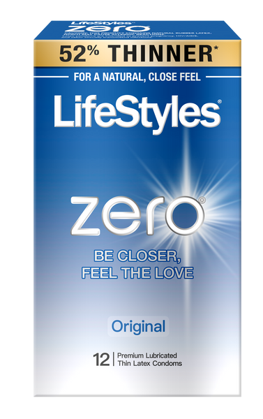 Lifestyles Zero Original Condoms - Box of 12