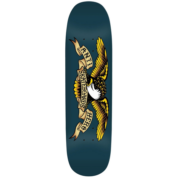 Anti-Hero Skateboards - Blue Meanie Shaped Eagle Deck - 8.75"